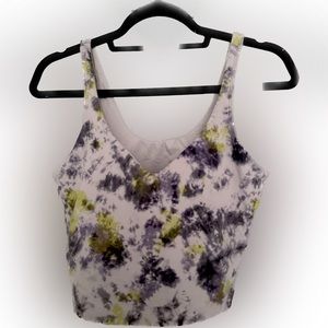 Lululemon align tank purple tie dye